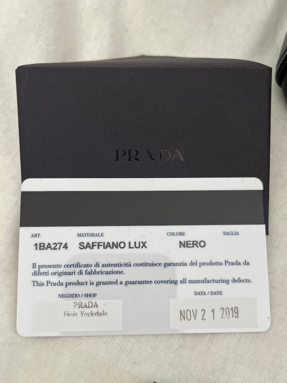 <<SOLD>> Prada Galleria Saffiano Leather Bag - Medium - Authentic - Picture 7 of 17